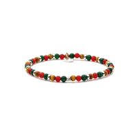 Bracciale Antracite Tris in Pietre dure BTR05 INFINITY